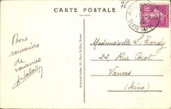 VINTAGE POSTCARD Rouen Places Of the Virgin And the Hotel Of Bourgtheroude