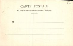 VINTAGE POSTCARD Park De Fontainebleau Seen Of the Canal