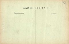 VINTAGE POSTCARD Palate De Fontainbleau Living room Of the Lady-in-waitings