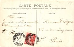 VINTAGE POSTCARD Fontainbleau the Drill the Eyrie