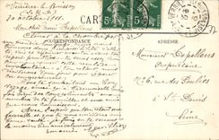 CPA Fontainebleau Le Palais Et l'Etang aux carpes