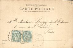 VINTAGE POSTCARD Seen General Meaux