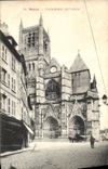 VINTAGE POSTCARD Meaux Cathedral