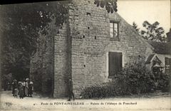 CPA Foret De Fontainebleau Ruines De l'Abbaye De Franchard