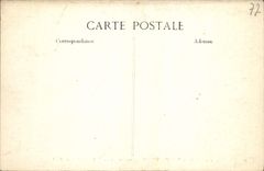 VINTAGE POSTCARD Drill De Fontainebleau Ruins Of the Abbey De Franchard