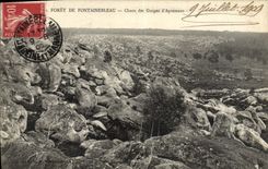 CPA Foret De Fontainebleau chaos Des Gorges d'Apremont