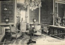 CPA Palais De Fontainebleau Cabinet De l'Abdication