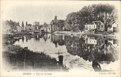 VINTAGE POSTCARD Moret Seen On Loing