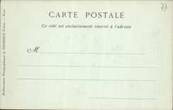 VINTAGE POSTCARD Moret Seen On Loing