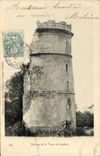 VINTAGE POSTCARD Ruins Of the Tower De Lesches