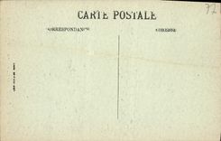 VINTAGE POSTCARD Fontainebleau the Palate Bed Of Marie Antoinette