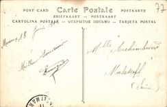 VINTAGE POSTCARD Meaux the Staircase Of the Chapter