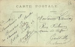 VINTAGE POSTCARD Villiers On Morin Both Moulins And the Lock