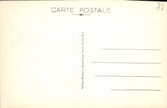 VINTAGE POSTCARD Samois On the Seine Quay of the Republic Low Samois