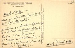 CPA Provins La poterne Faneron