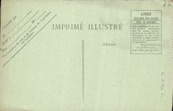 VINTAGE POSTCARD Fontainebleau Court Of the Good-byes