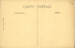 VINTAGE POSTCARD Drill De Fontainebleau the Falls De Franchard