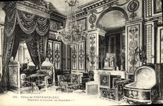 CPA Palais De Fontainebleau Chambre a coucher de napoleon 1er