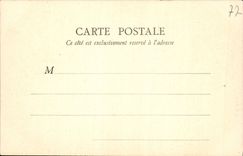 CPA Palais De Fontainebleau Rocher De Bouligny