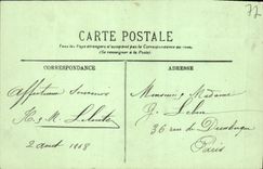 VINTAGE POSTCARD Fontainebleau the Drill Chalk pits of Apremont