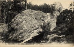 VINTAGE POSTCARD Nemours the Beauregard Rocks Torlue