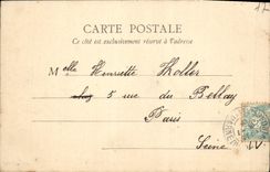 VINTAGE POSTCARD Fontainebleau Boudoir Of Marie Antoinette