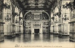 CPA Palais De Fontainebleau Galerie Henri II Ou Salle De Bal