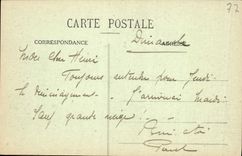 VINTAGE POSTCARD Palate De Fontainebleau Gallery Henri II Or Ballroom