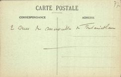 CPA Palais De Fontainebleau Chambre A Coucher De Marie Antoinette