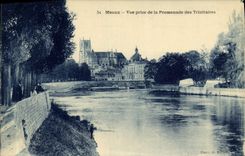 VINTAGE POSTCARD Meaux Seen from Of the Walk Of Trinitaires