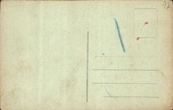 VINTAGE POSTCARD Montigny On Loing the War memorial Of the Great War Cock Militaria