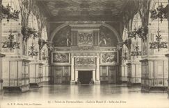 CPA Palais De Fontainebleau Galerie Henri II Salle Des Fetes
