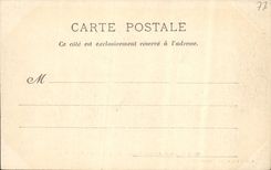 VINTAGE POSTCARD Palate De Fontainebleau Living room Of Marie Antoinette