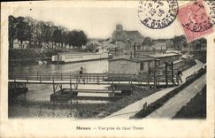 CPA Meaux Vue Prise Du Quai Thiers