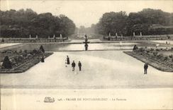 CPA Palais De Fontainebleau Le Parterre