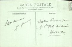 VINTAGE POSTCARD Fontainebleau the Palate the Pond And the House Of the Chinese Museum