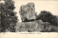 CPA Foret De Fontainebleau Le Bolide