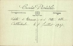 CPA Meaux La Cathedrale Les Portails