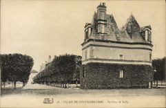 CPA Palais De Fontainebleau Pavillon De Sully