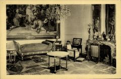 CPA Chateau De Fontainebleau Chambre Du Pape