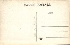 VINTAGE POSTCARD Strong De Fontainebleau Country cottage Coolings From the Point of view Of the Falls D' Apremont