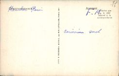 VINTAGE POSTCARD Nemours Street Of Paris and the Hotel Of the Water Of France