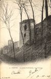 VINTAGE POSTCARD Layered branches Old Fortifications Seen External