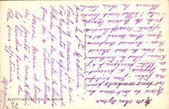 VINTAGE POSTCARD Blandy Tours the Turn Of the Files