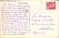 VINTAGE POSTCARD Blandy Tours the Museum And Turn Of the Treasury