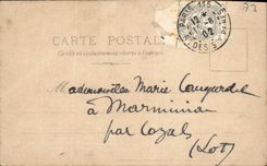 CPA Fontainebleau La Cour Des Adieux