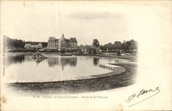 VINTAGE POSTCARD Castle Of Be worth the Viscount Basin Of Tritonne