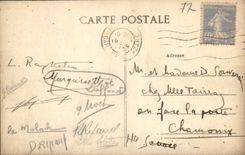 VINTAGE POSTCARD Larchant Panorama
