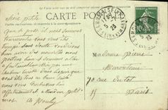 CPA Palais De Fontainebleau La Grotte Des Pins Jardin anglais