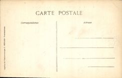 VINTAGE POSTCARD Palate De Oval Fontainebleau Court the Baptistry
